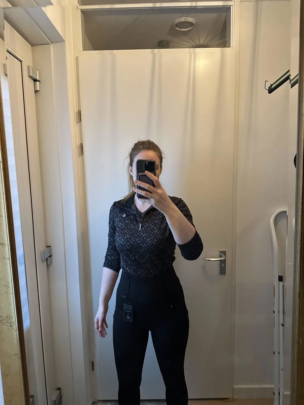 ZacZess Teddy Winter Leggings ridleggings grön teddyfodrad