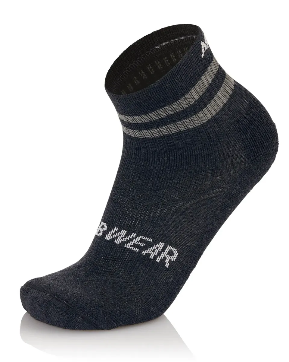 MB Wear Hiking Low vandringsstrumpor svart merino