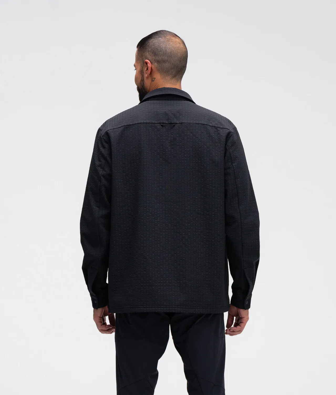 7MESH Chilco Snap Long Sleeve herr skjorta svart WTV