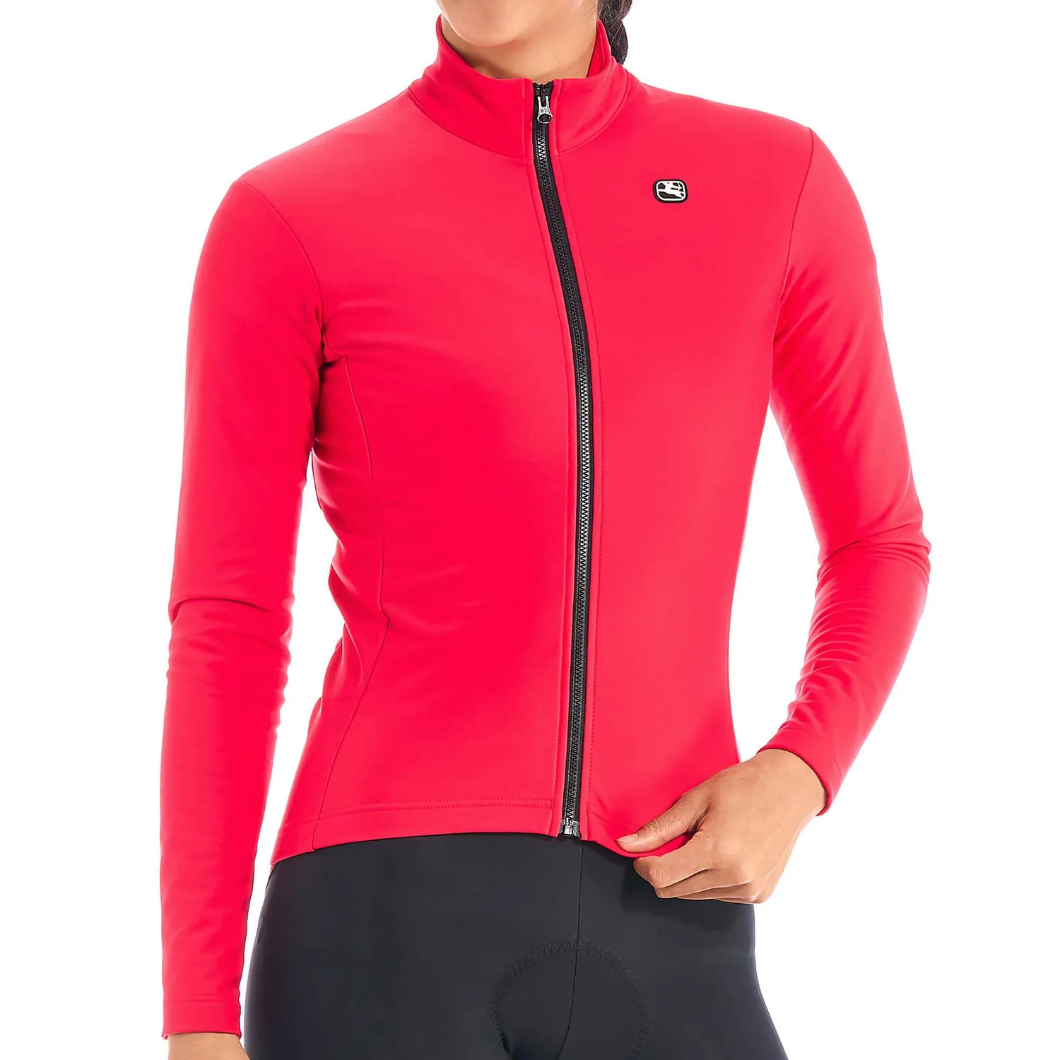 Giordana SilverLine Thermal cykeltröja svart fleece