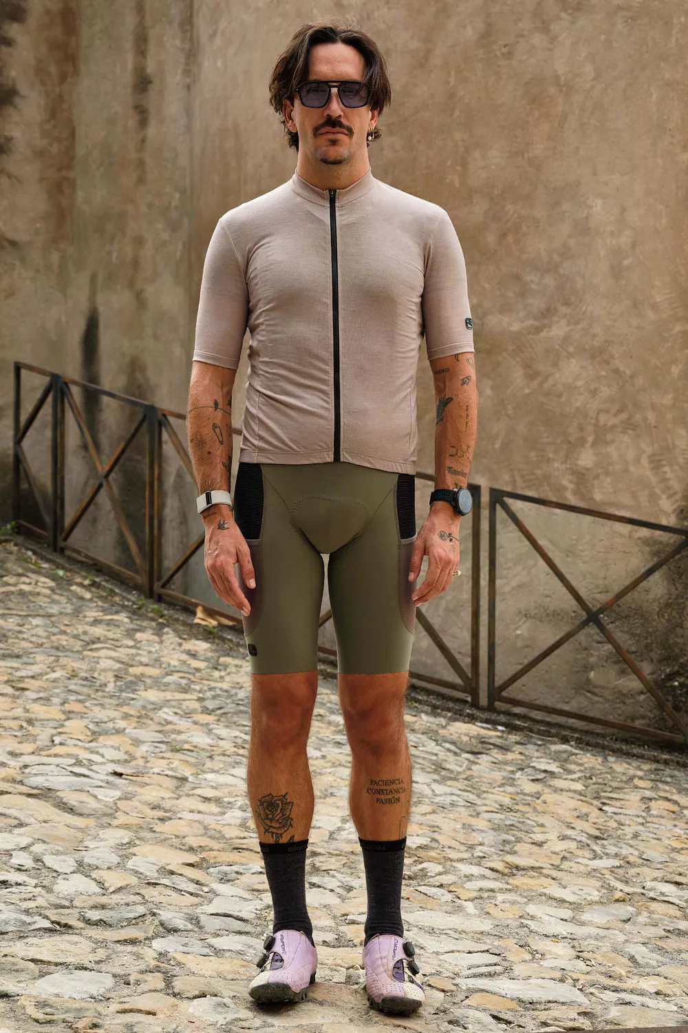 Giordana Beyond Gravel Wool cykeltröja merino svart