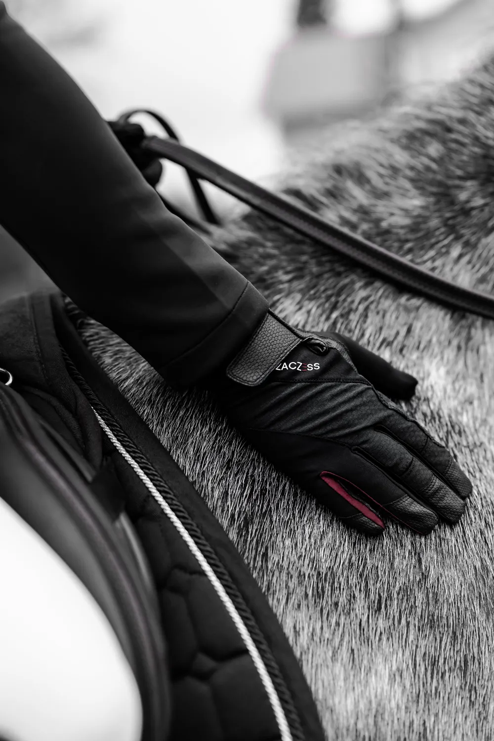 ZacZess Flex Glove ridhandske svart touchscreen