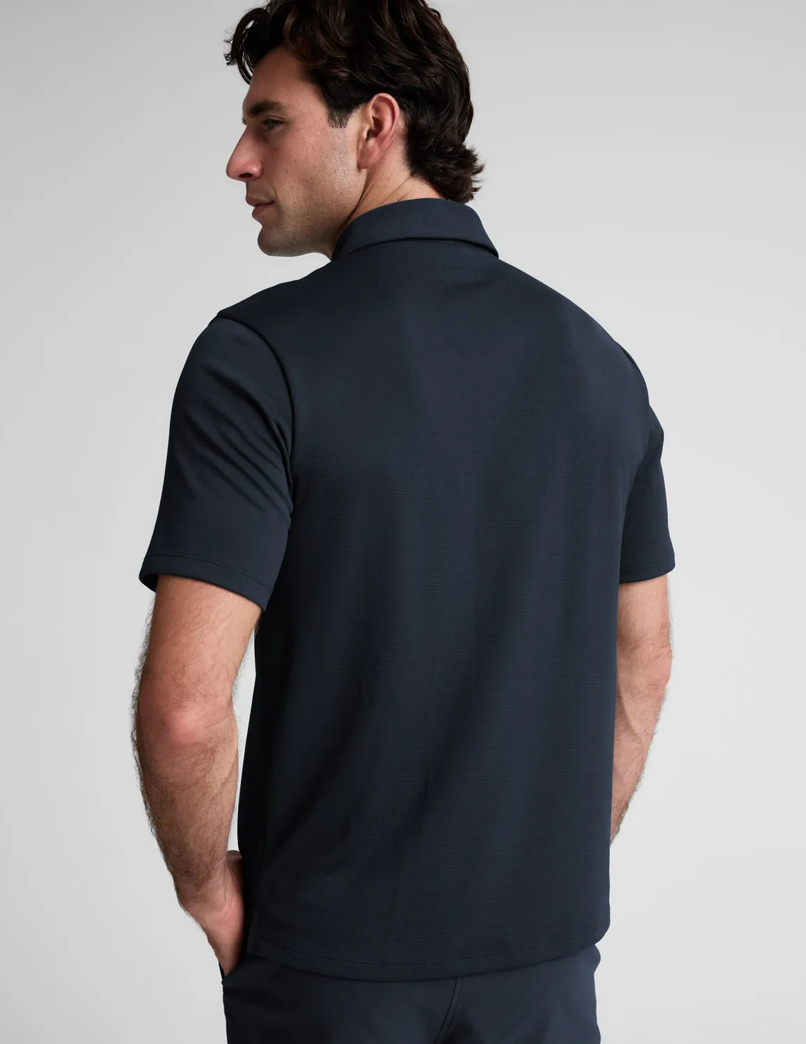 Beyond Yoga All In Active piké Nocturnal Navy mjuk