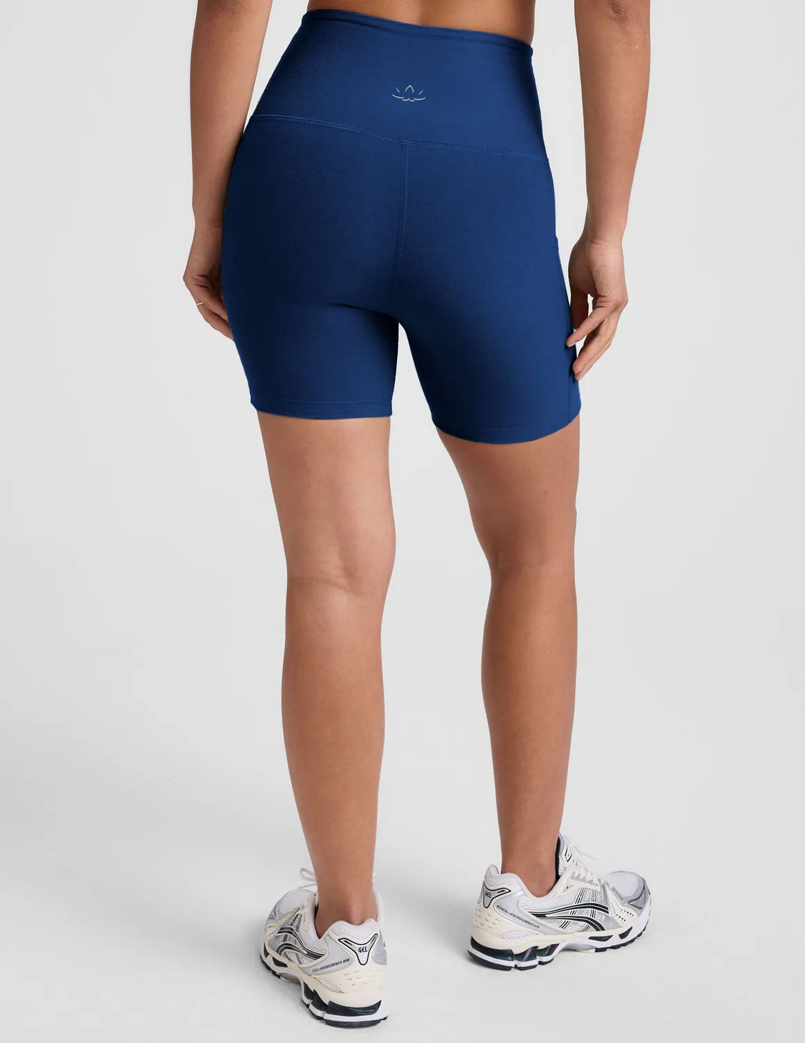 Beyond Yoga Spacedye Keep Pace 5 träningsshorts marinblå