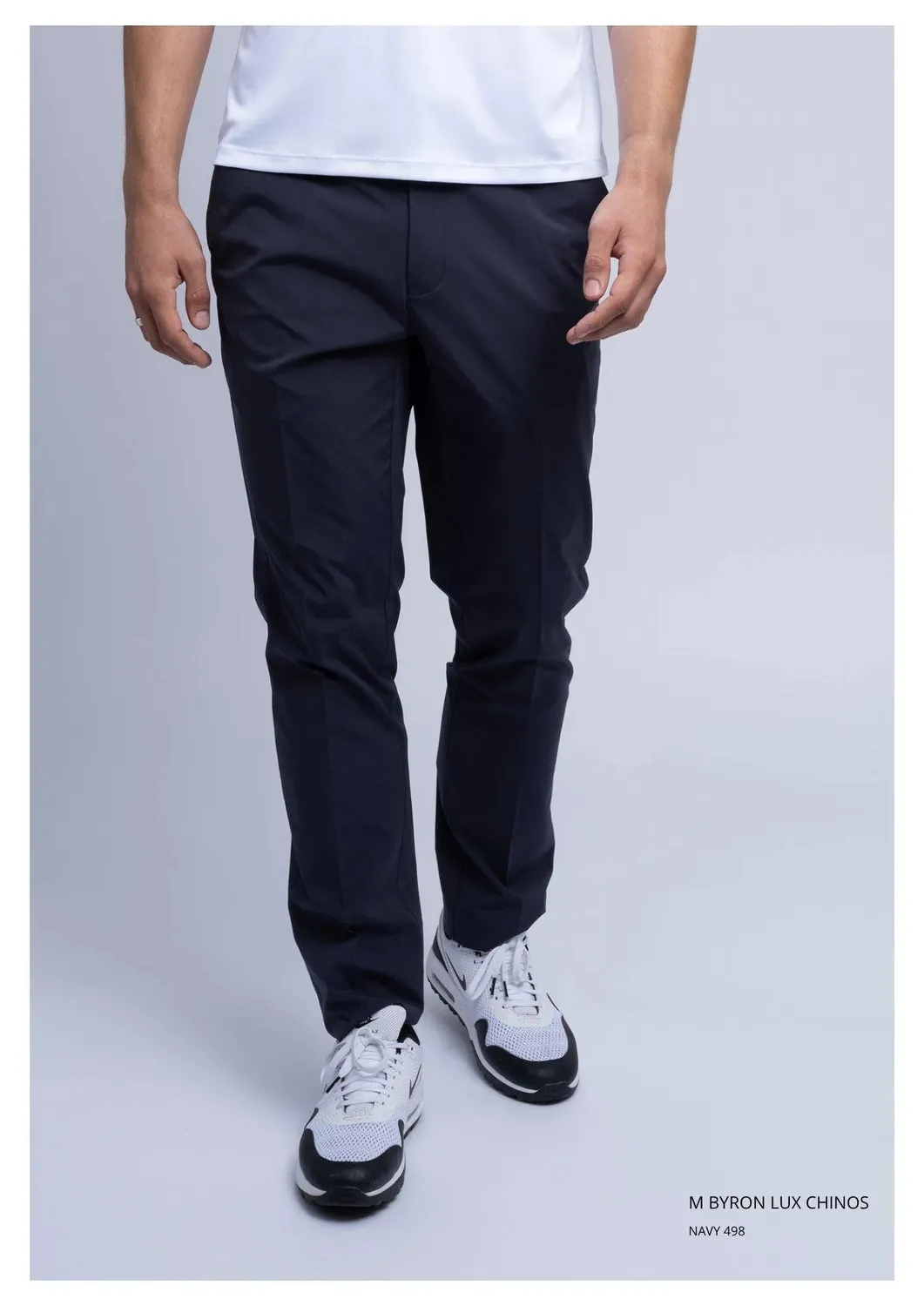 Cross Sportswear Byron Lux chinos marin herr stretch