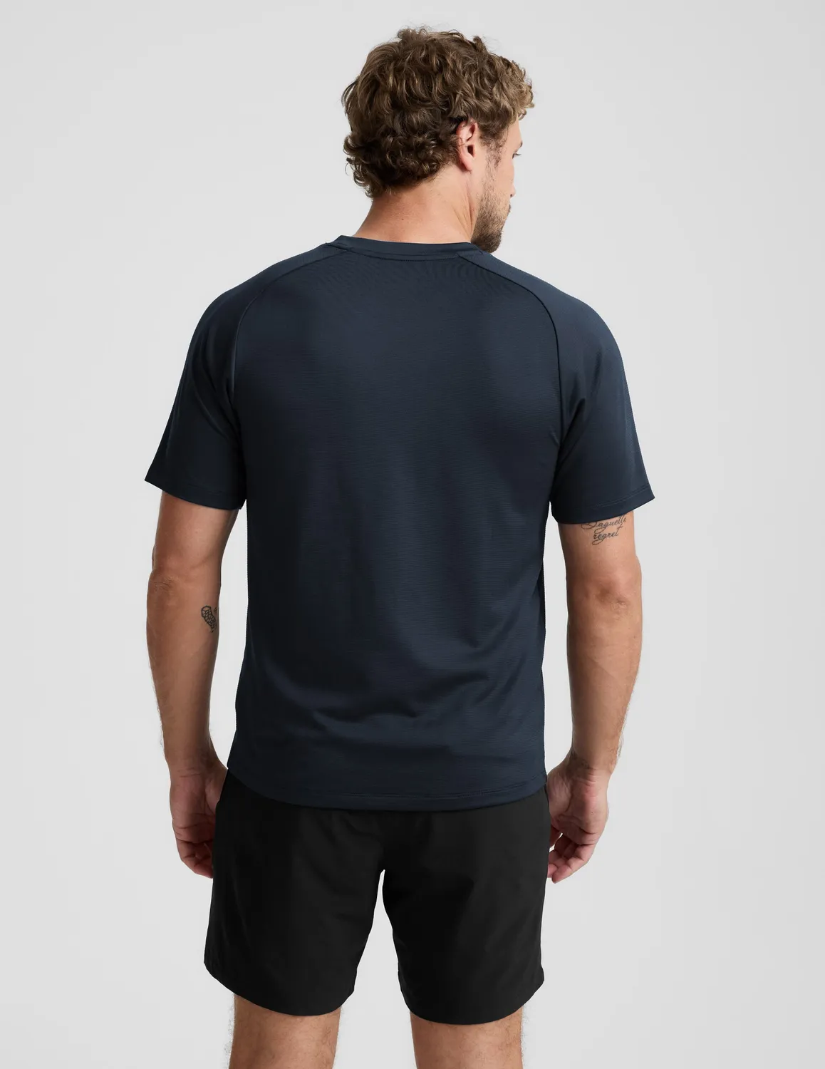 Beyond Yoga All In Active T-shirt Nocturnal Navy slim fit