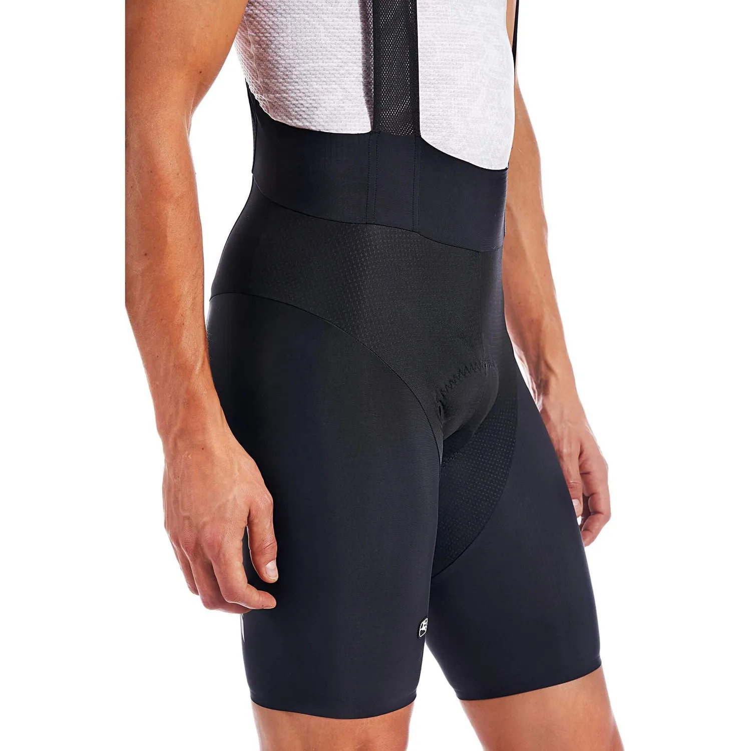 Giordana Lungo cykelbyxa svart med hängslen medium
