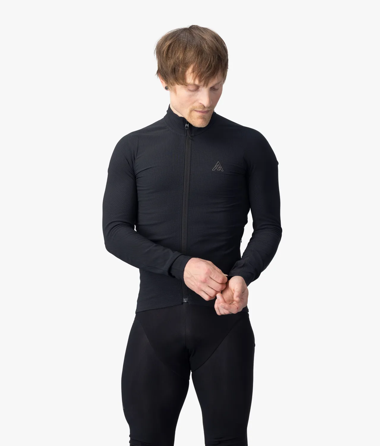 7MESH Tantalus Long Sleeve cykeltröja svart termisk