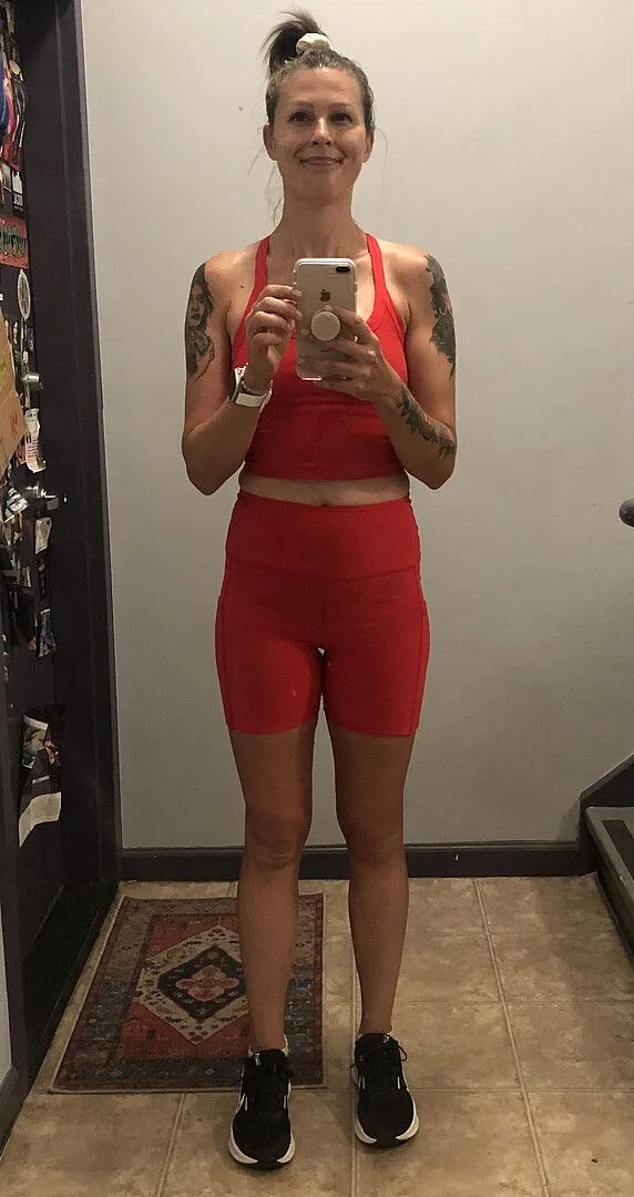 Beyond Yoga Spacedye Keep Pace 5 Pocket Shorts Iced Mocha med fickor