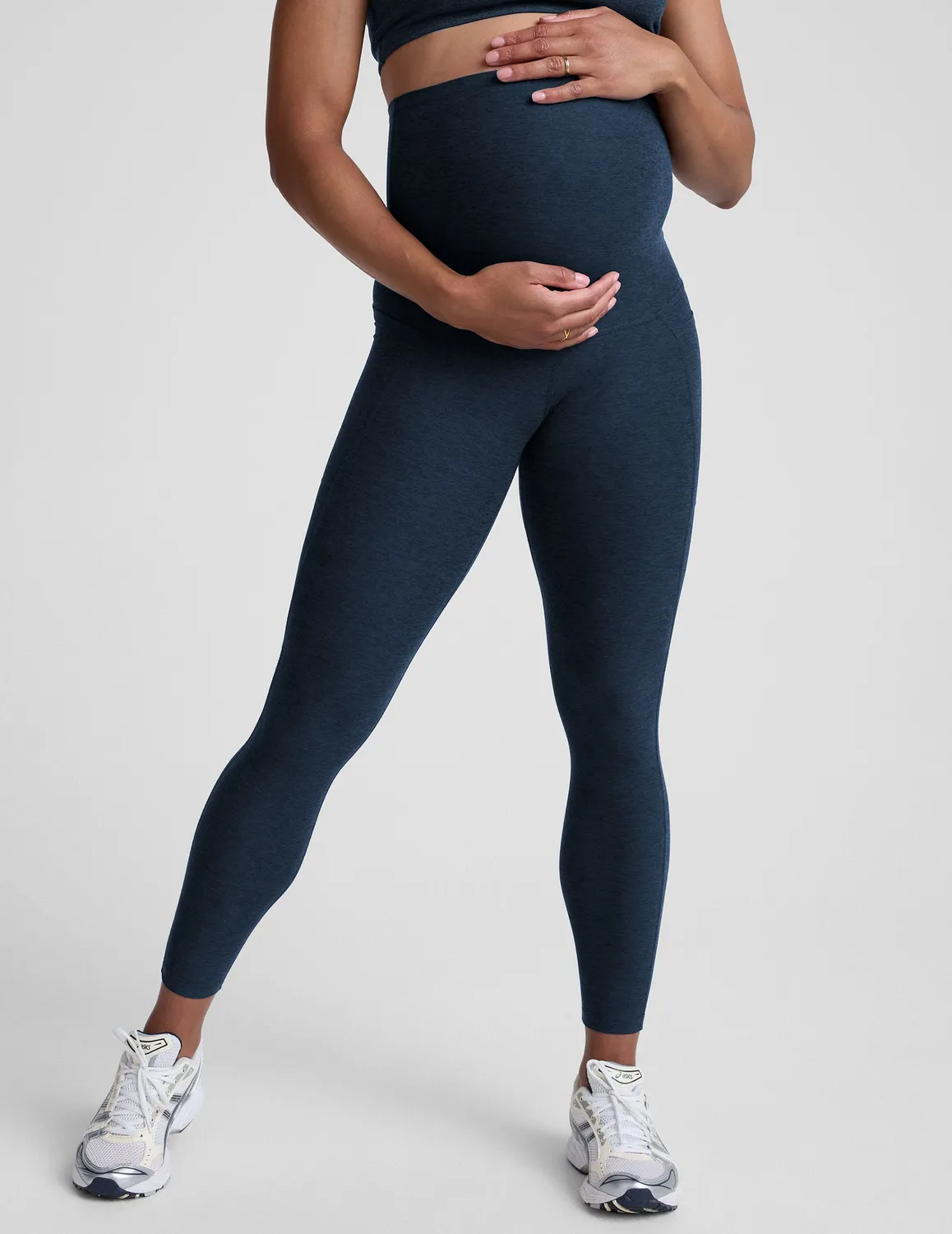 Beyond Yoga Spacedye Love the Bump mammaleggings navy fickor