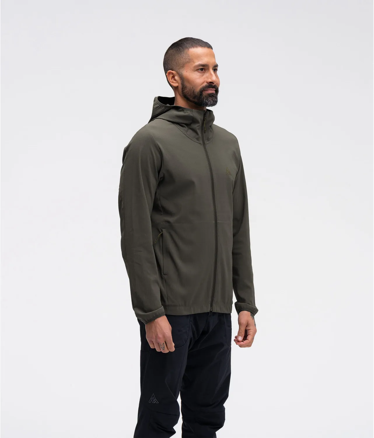 7mesh Spruce hoodie herr dark shadow lätt