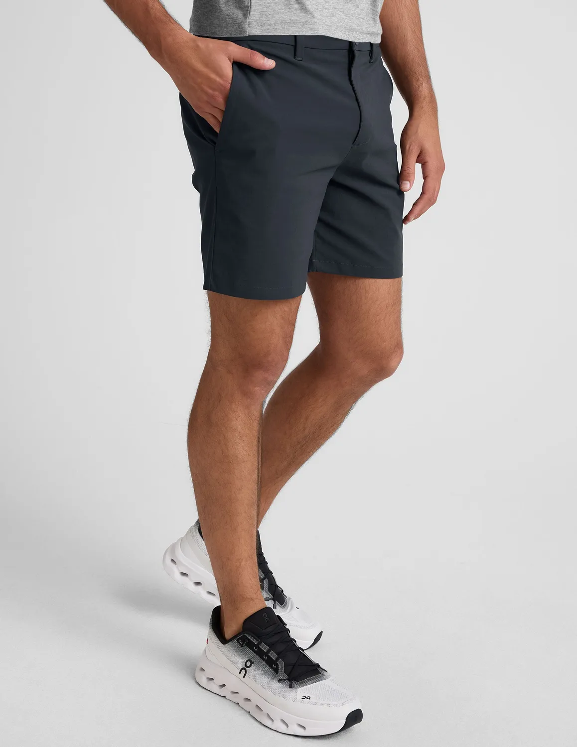 Beyond Yoga Element Chino Short 7" herrshorts Nocturnal Navy