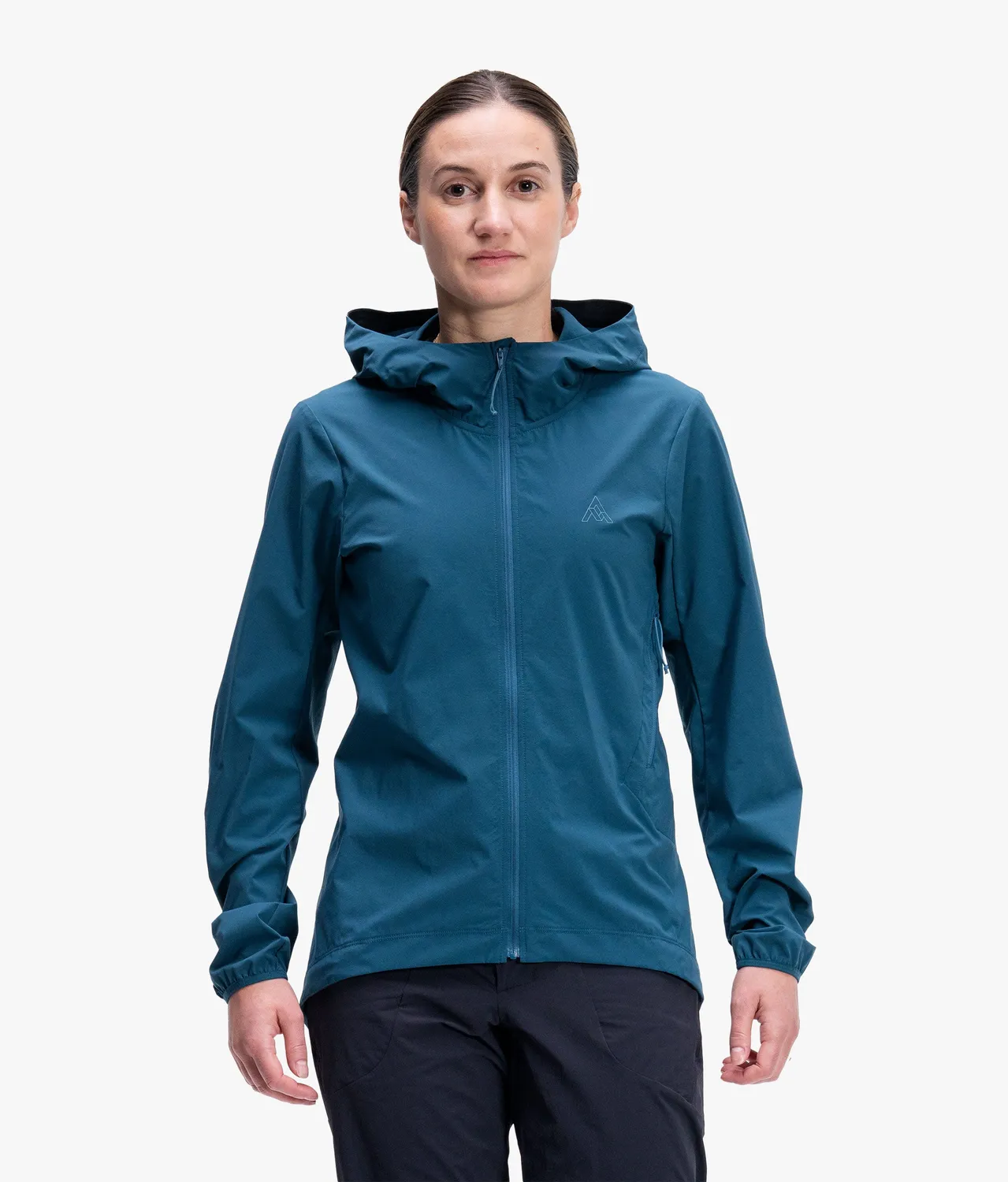 7MESH Northwoods Jacket vindjacka dam svart vindtät