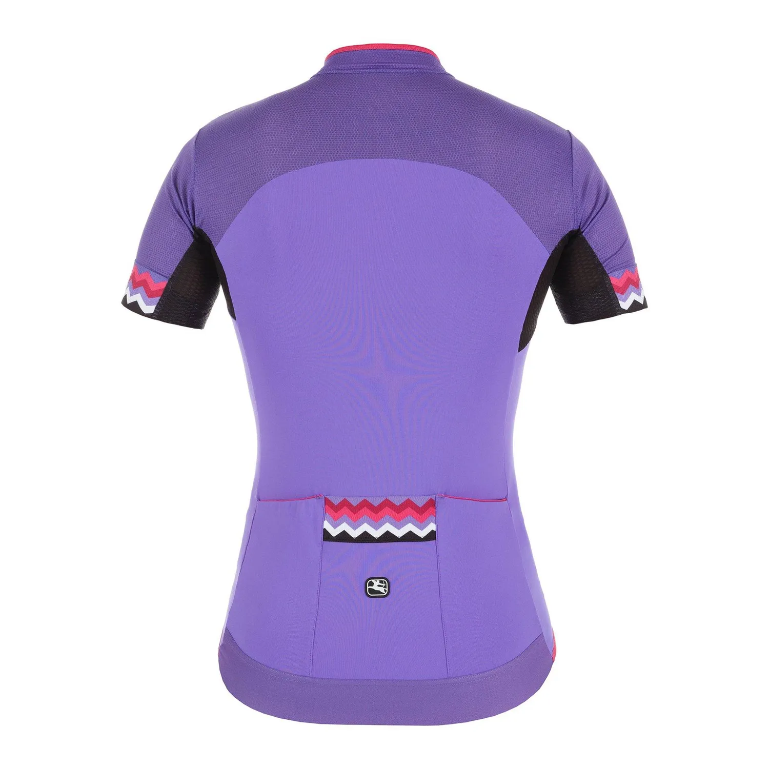 Giordana Lungo Zig Zag Jersey cykeltröja dam Pink S
