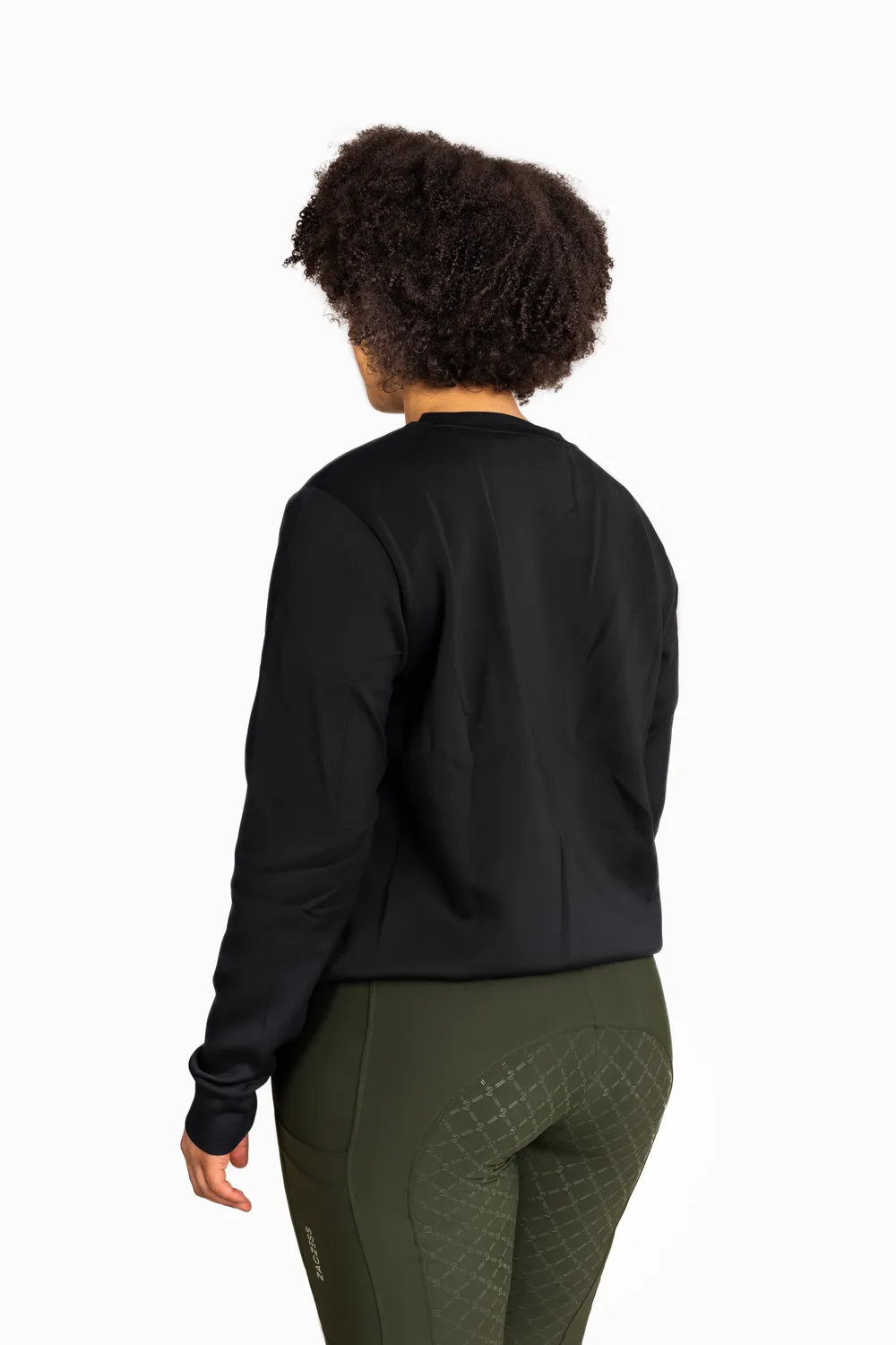 ZacZess PLUS Falsterbo Sweatshirt Black sweatshirt XL plusstorlek