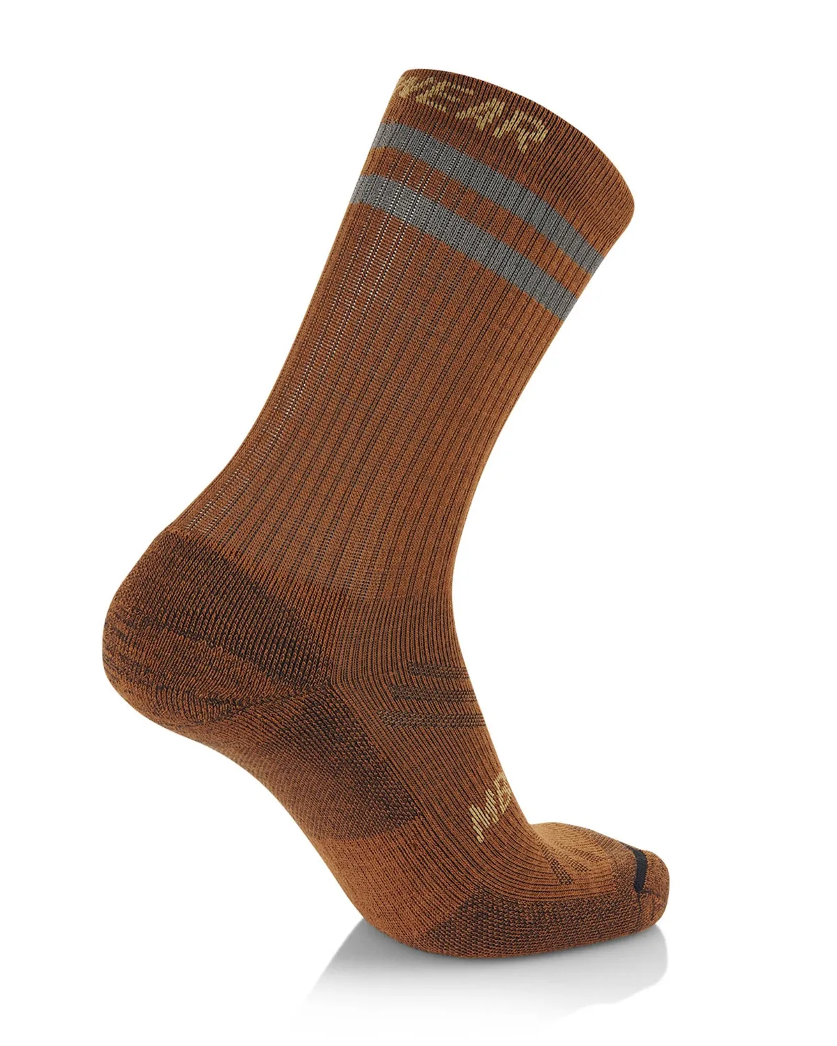 MB Wear Hiking Top Brown vandringsstrumpor brun merino