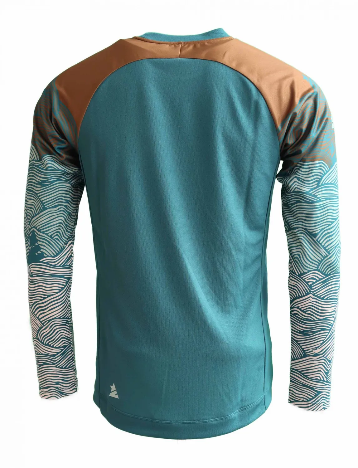 Zimtstern Braapz Shirt LS långärmad tröja vågprint återvunnen