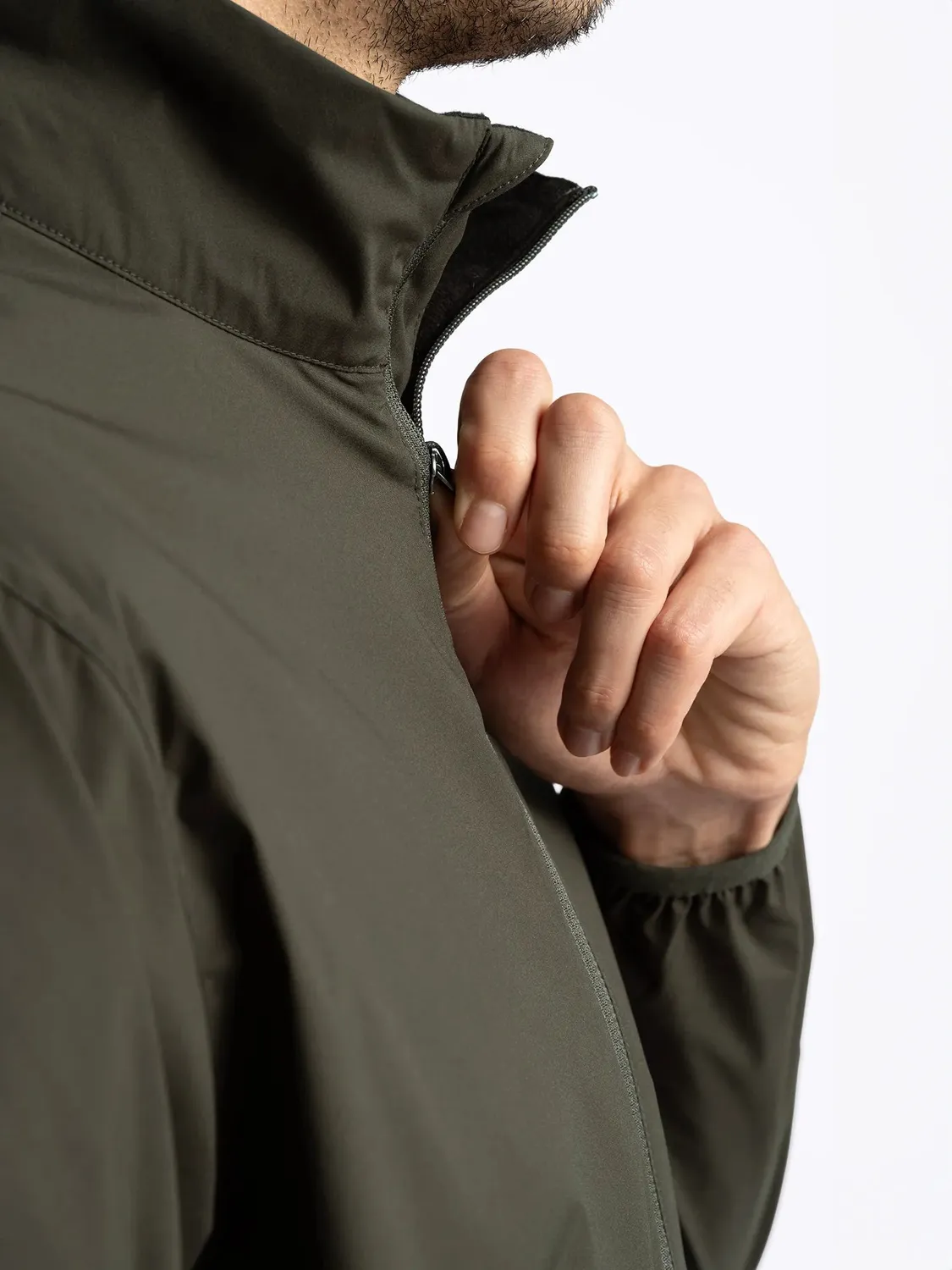 Cross Sportswear Essex windbreaker mörkgrön M långärm