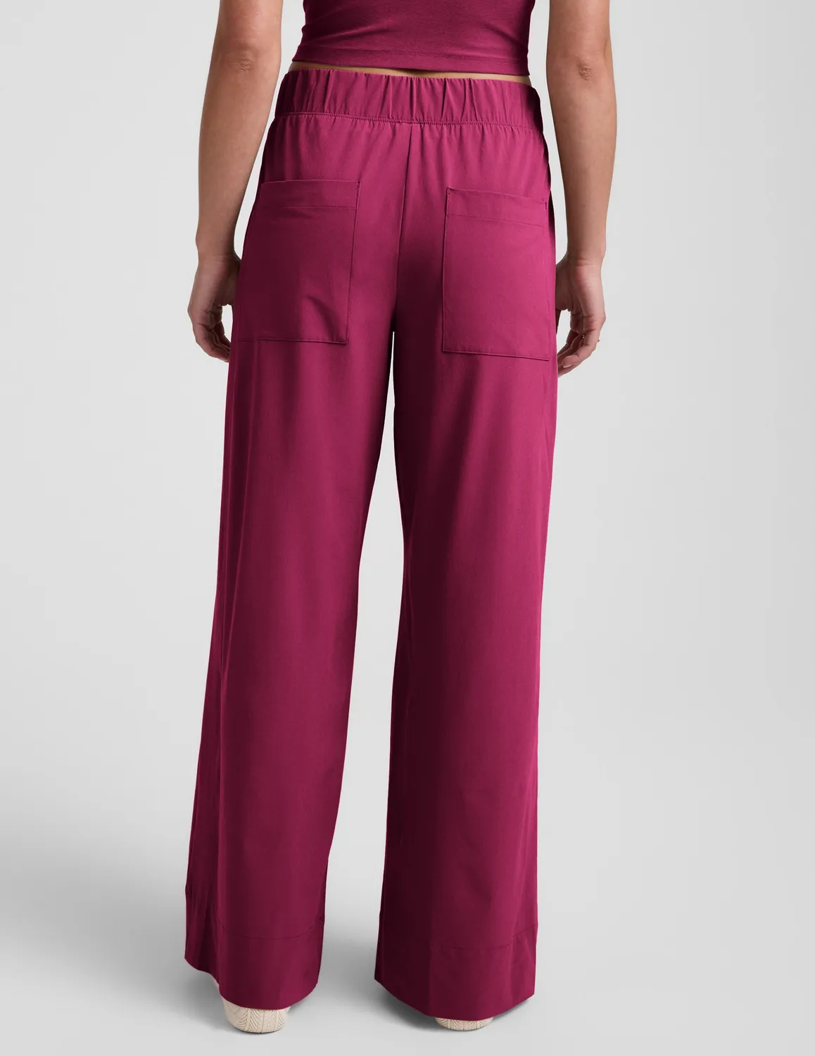 Beyond Yoga Easy Wide Leg Pant 29" byxor Sangria vida