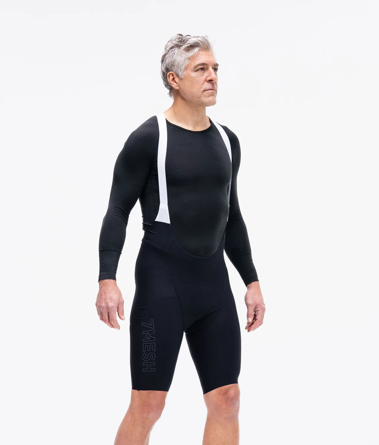 7MESH RK2 Bib Short bibshorts herr svart sommar