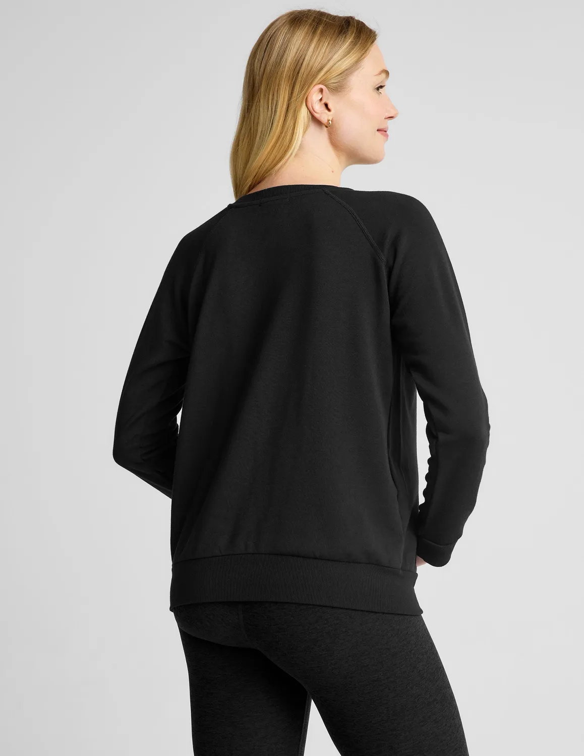 Beyond Yoga Favorite Raglan mammutröja Black