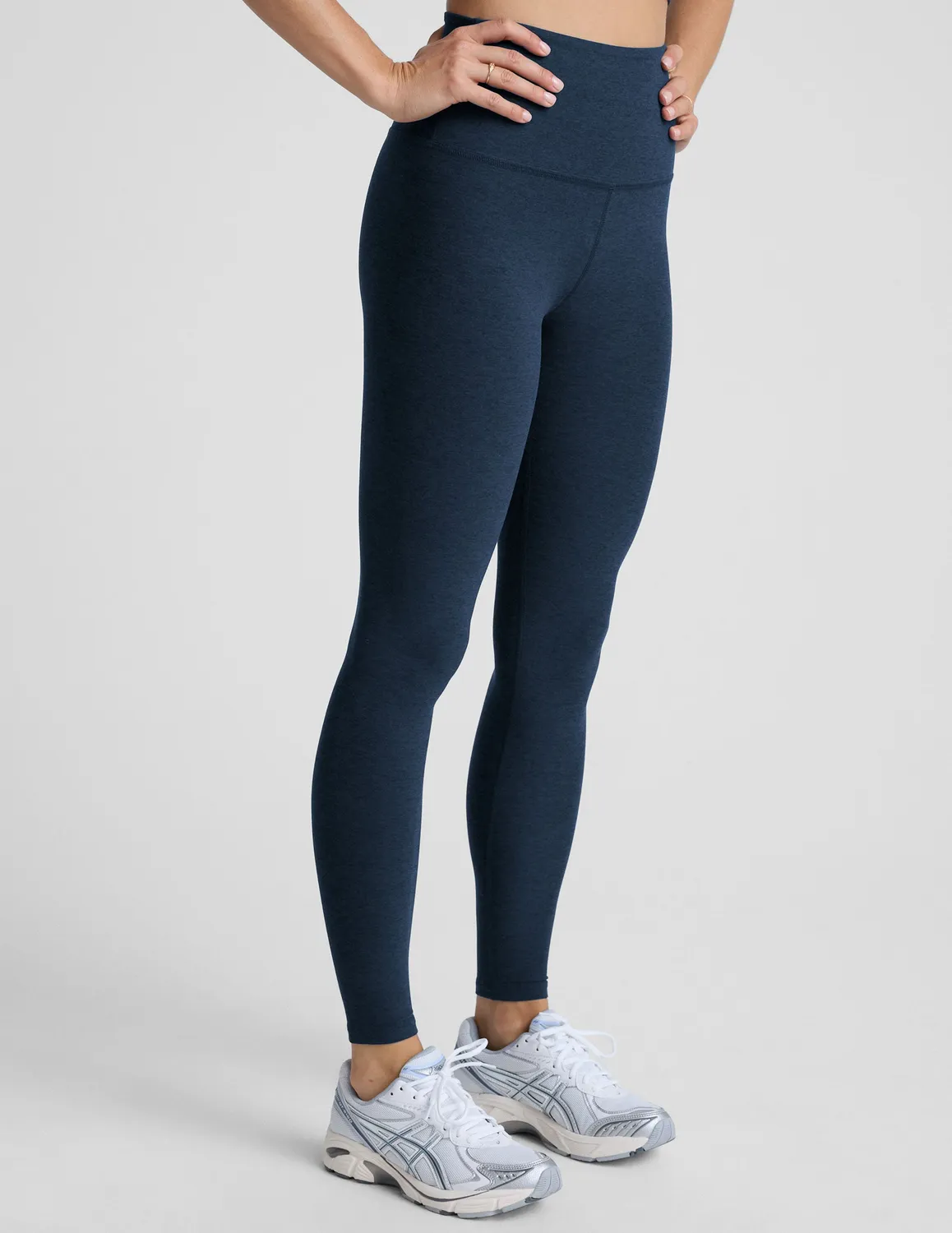 Beyond Yoga Spacedye Vitalize Full Length leggings nocturnal navy hög midja
