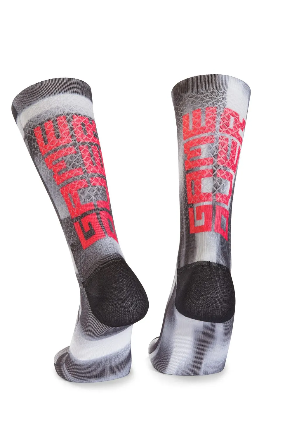 MB Wear Fun Cykelstrumpor Game Over S/M H20 mönstrade