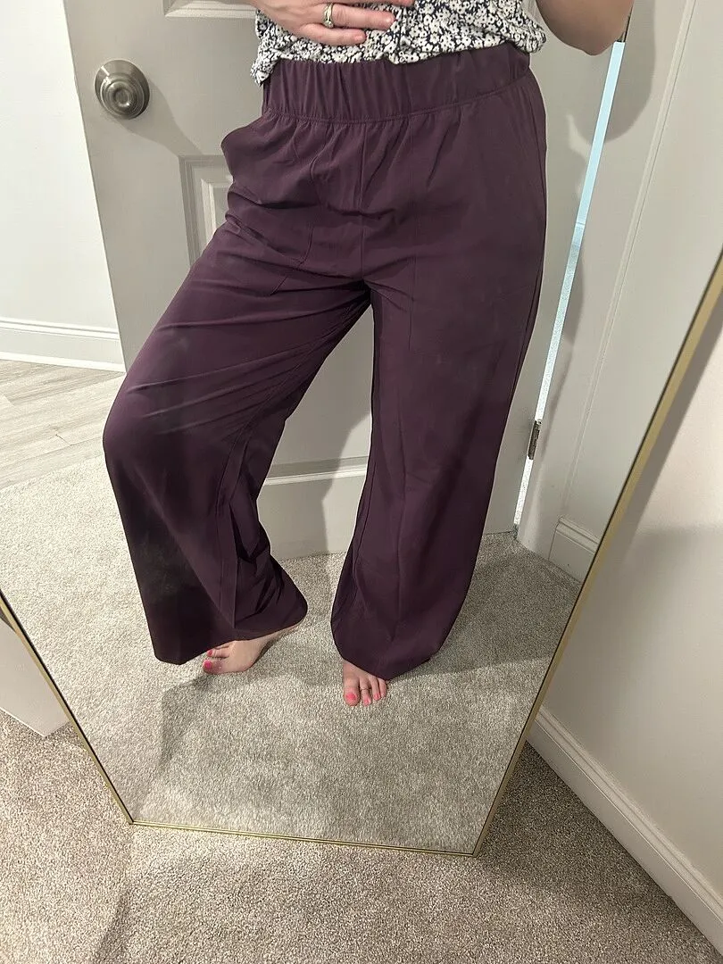 Beyond Yoga Easy Wide Leg Pant 31" byxor Mist lätta