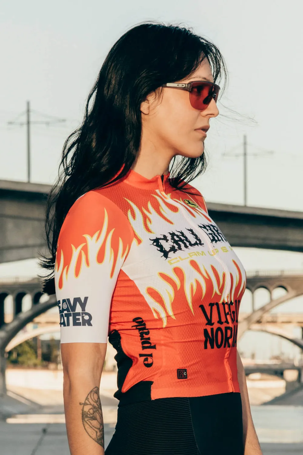 Giordana FR-C Pro Cali Girls cykeltröja dam blixtlåsfri