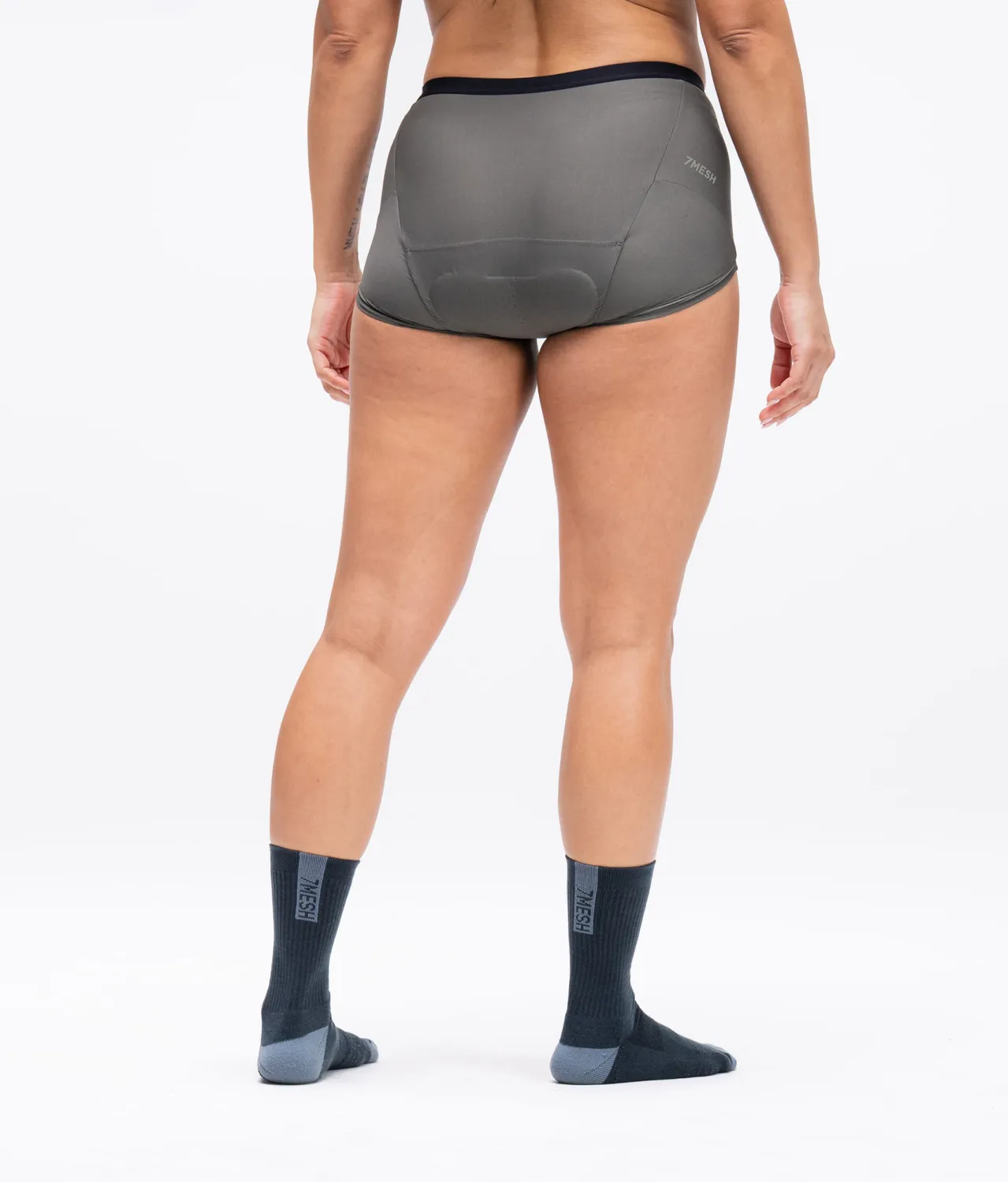 7MESH Foundation Boxer Brief cykeltrosor Dark Shadow luftiga