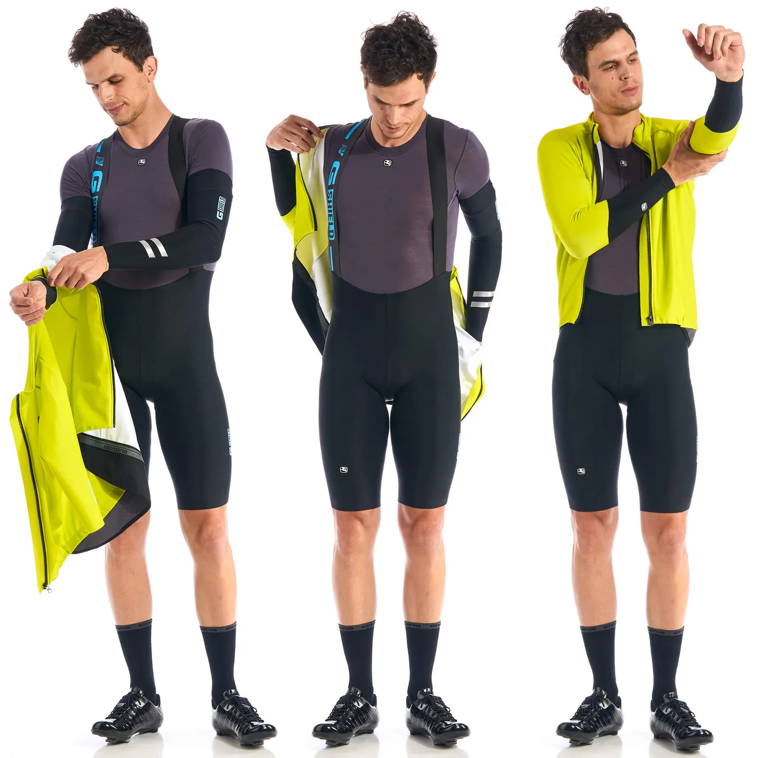 Giordana G-Shield armvärmare svart termisk