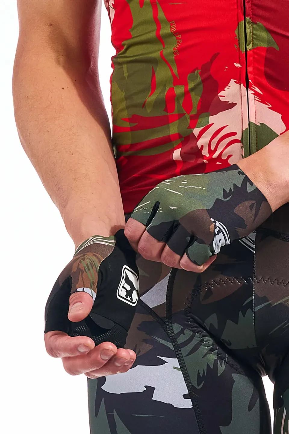 Giordana Moda FR-C cykelhandskar brush camo sommar