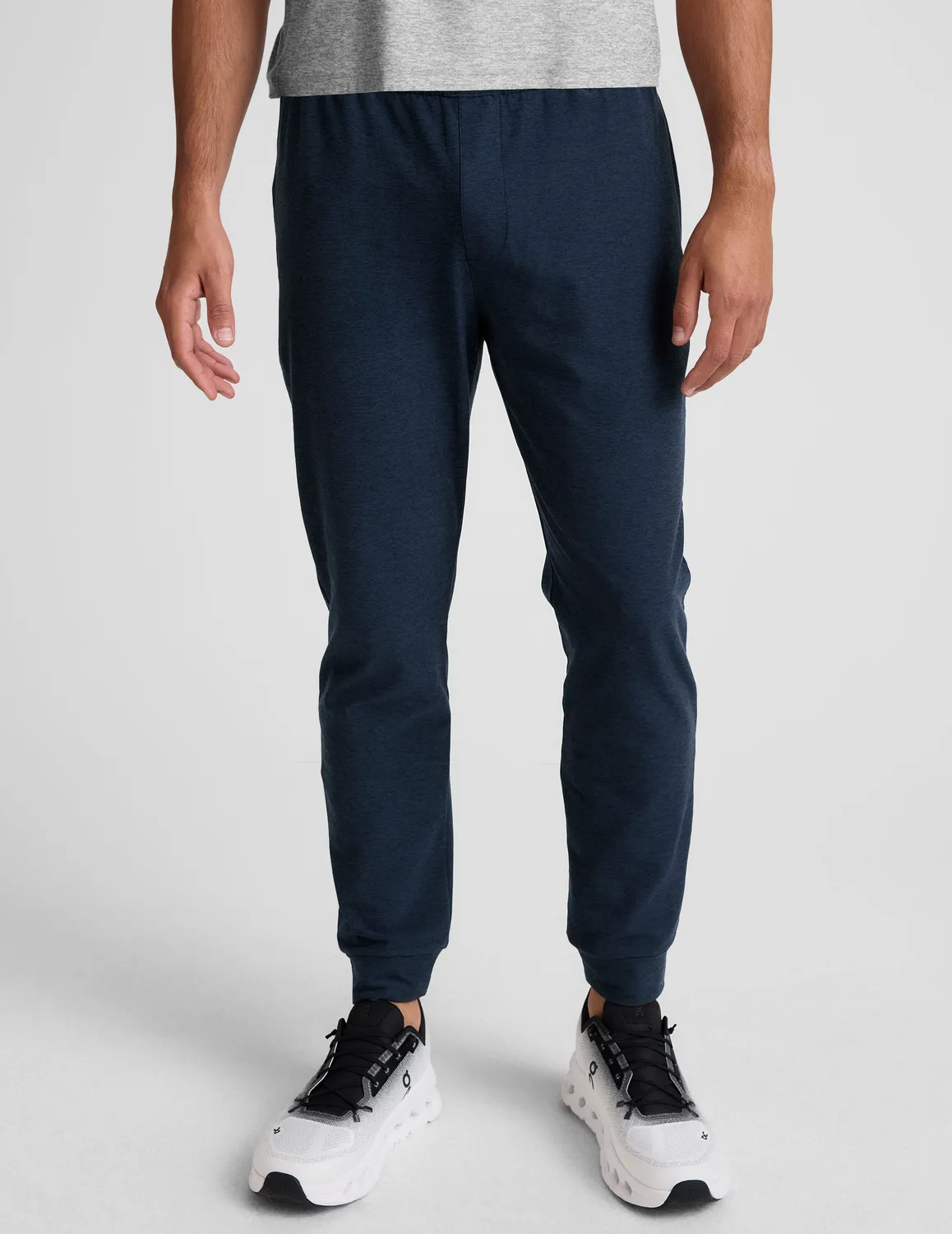 Beyond Yoga Spacedye Freefit Men's Jogger träningsbyxa Nocturnal Navy