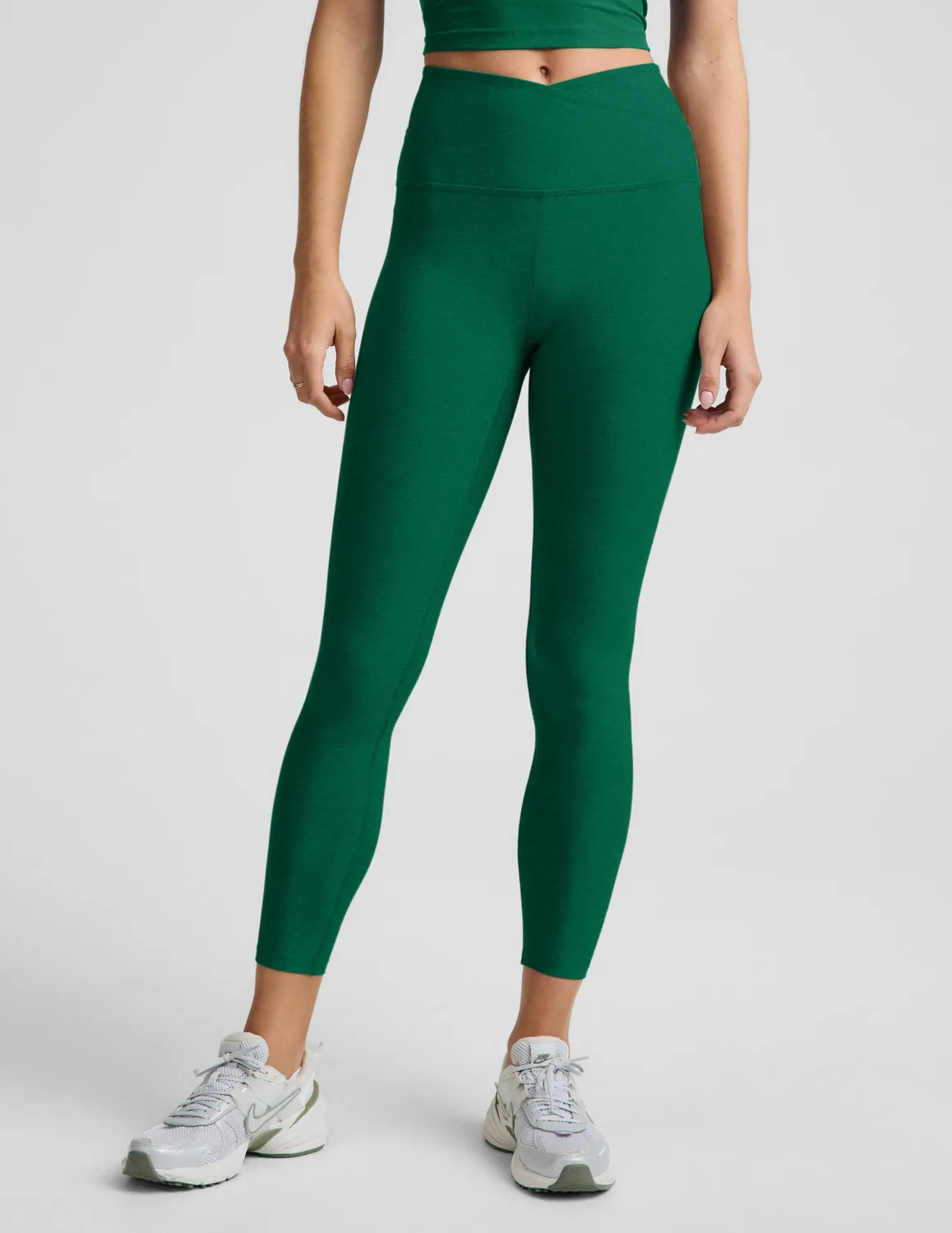 Beyond Yoga Spacedye At Your Leisure träningstights Legacy Pine hög midja