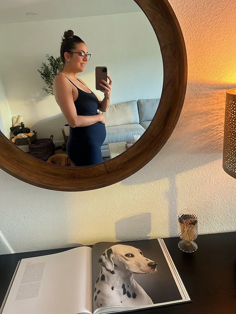 Beyond Yoga Spacedye Uplevel gravidjumpsuit grå mediumstöd