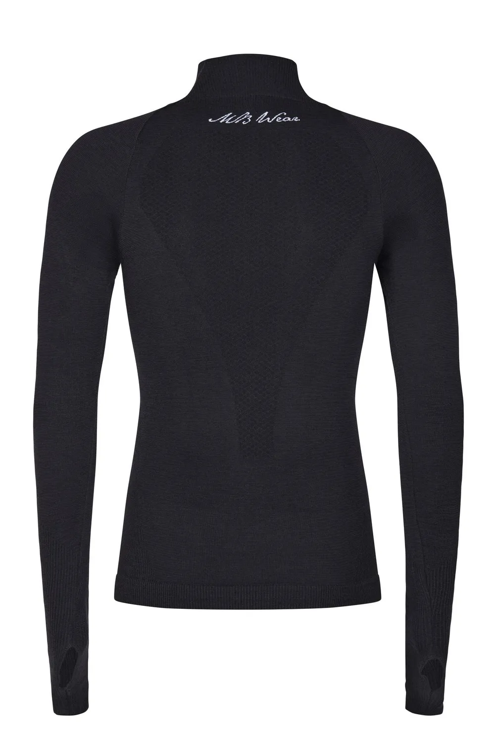MB Wear Luxury Silver Winter undertröja vit ull silver