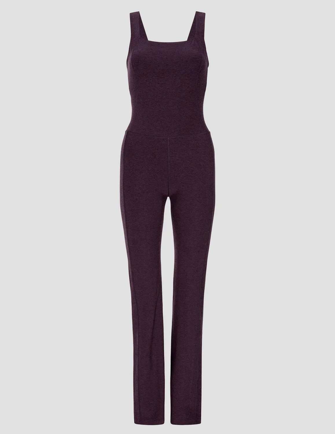 Beyond Yoga Spacedye Always Bootcut jumpsuit Eggplant Purple