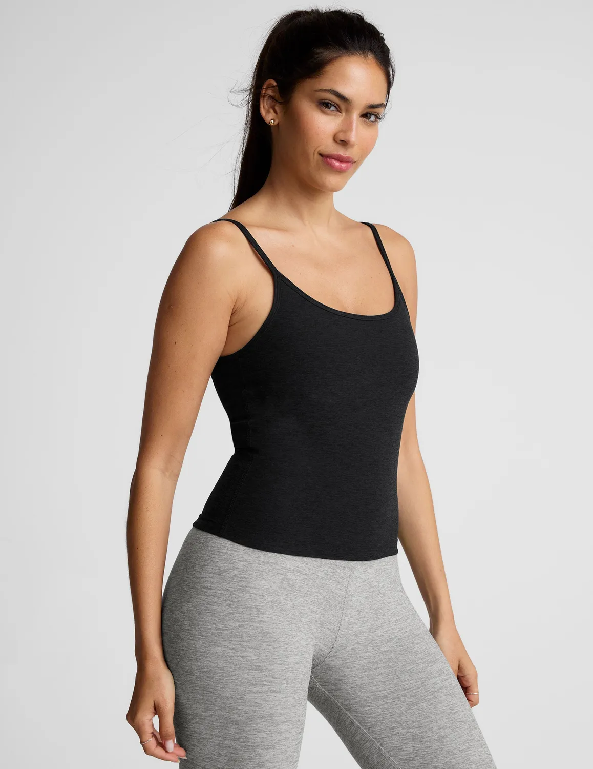 Beyond Yoga Spacedye Forever Tank linne Darkest Night med bh