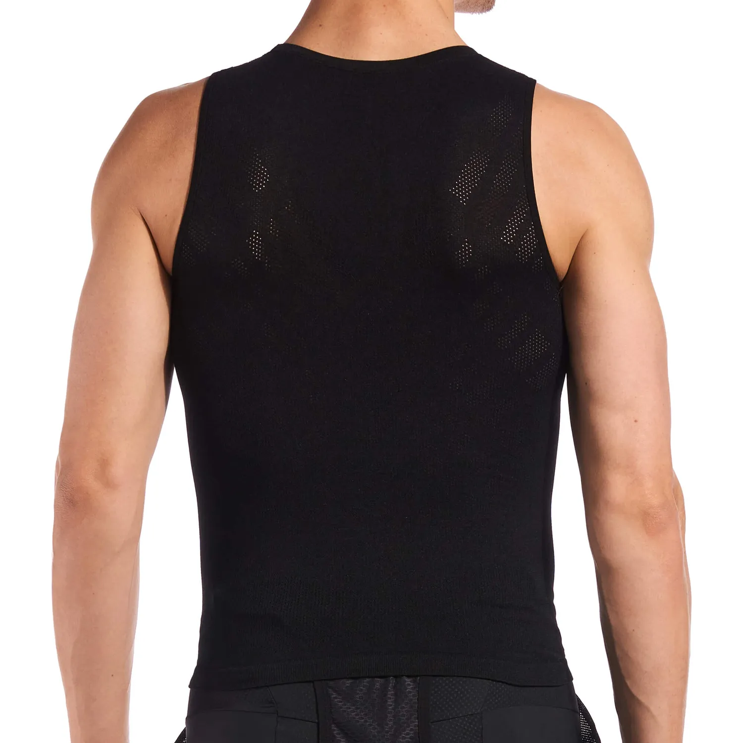 Giordana Lightweight Knitted ärmlöst baslager svart