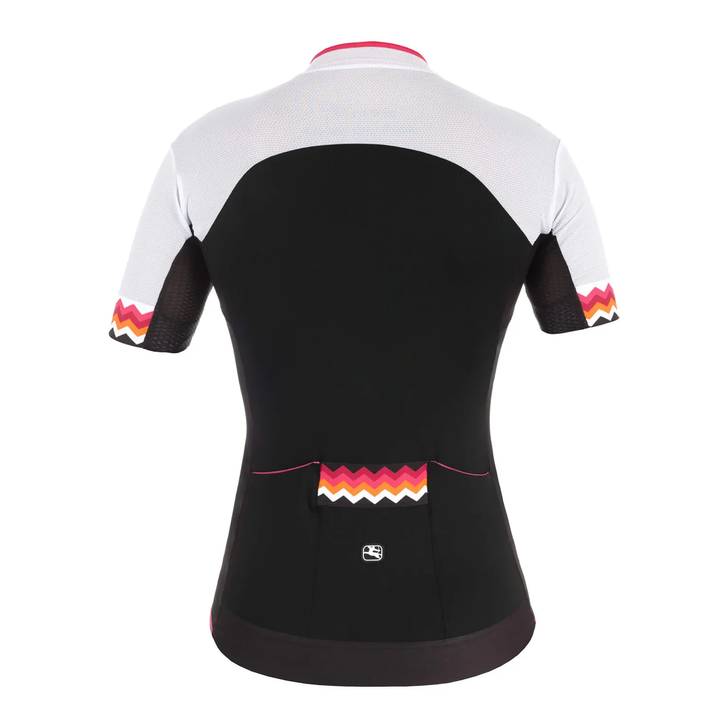 Giordana Lungo Zig Zag Jersey cykeltröja dam Pink S