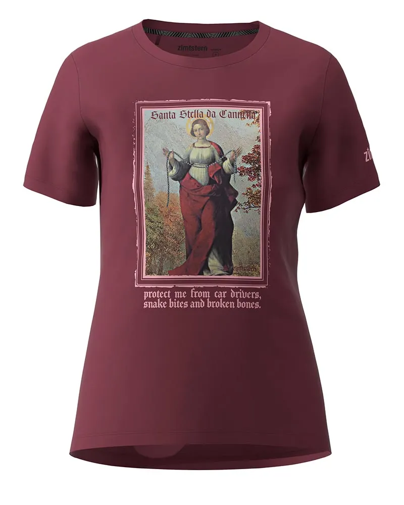 Zimtstern Stellaz Tee Wmns t-shirt dam ekologisk bomull