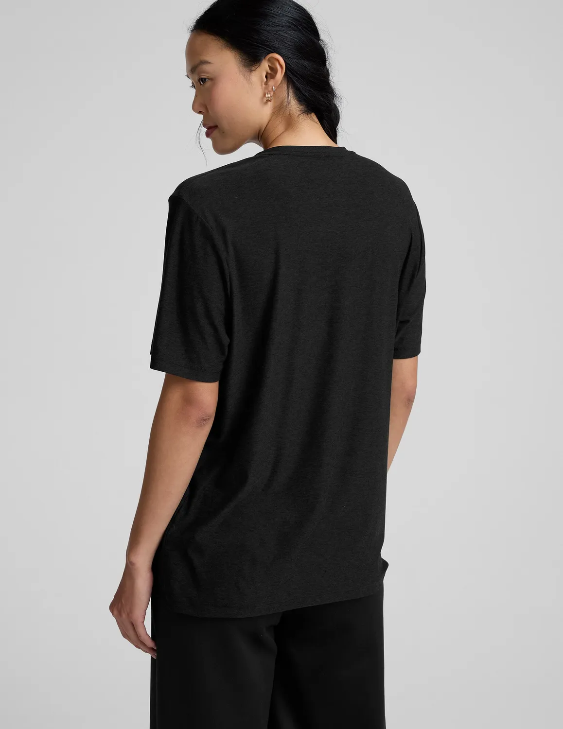 Beyond Yoga Always Beyond Crew Tee 2.0 t-shirt Darkest Night lätt