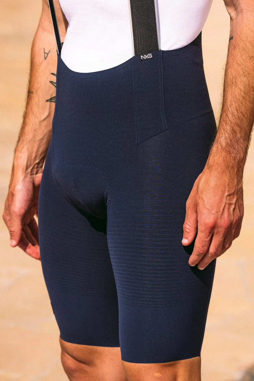 Giordana NX-G cykelbyxor med hängslen svart kompression