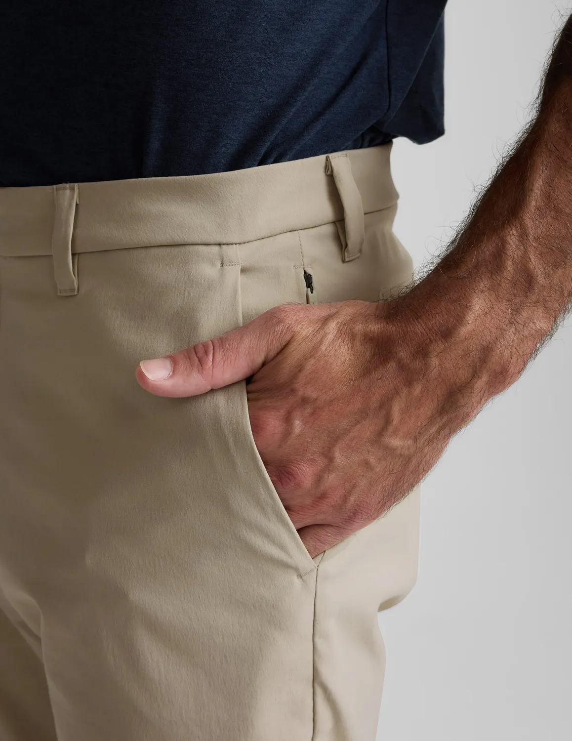 Beyond Yoga Element Chino 30" chinos bark brun