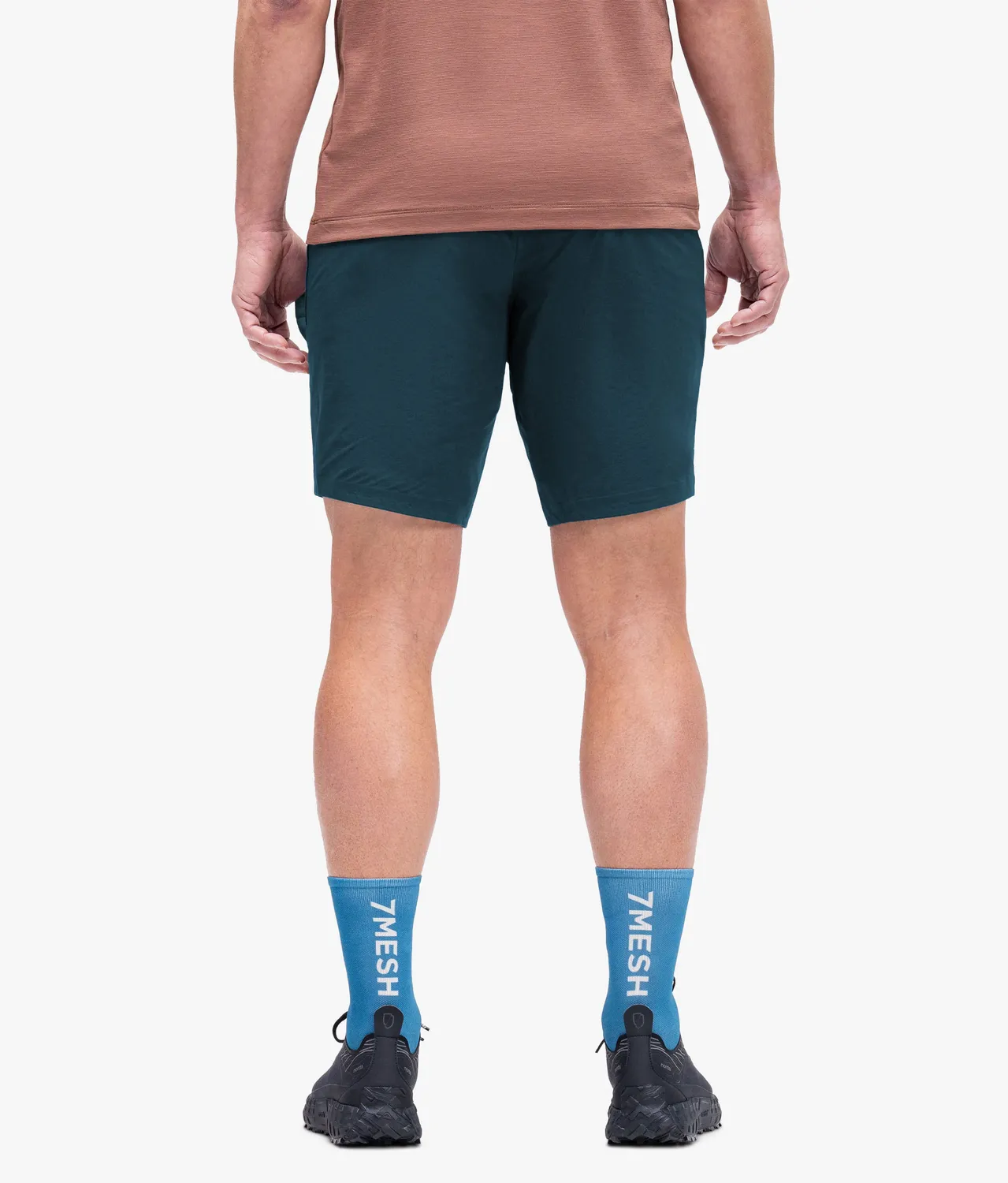 7MESH Farside Short 9" shorts herr mörkblå stretch