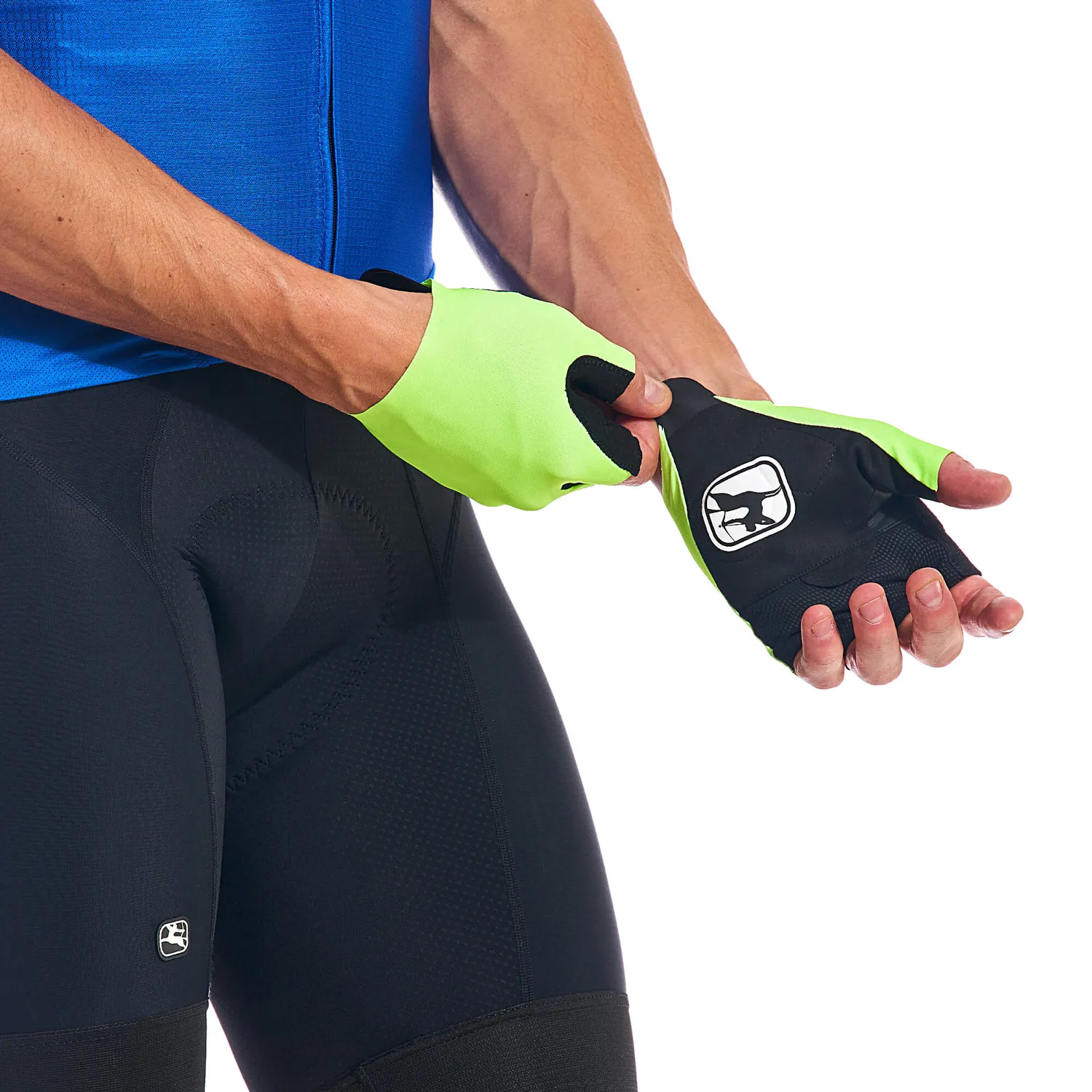 Giordana FR-C Pro cykelhandskar neongul grepp