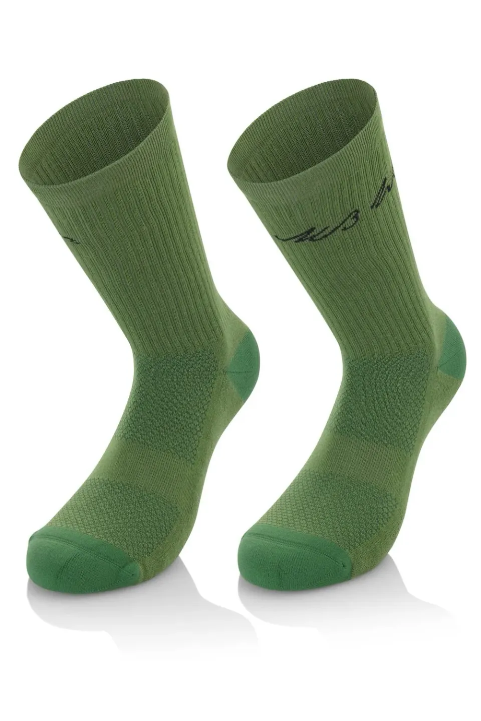 MB Wear Tennis Pro träningsstrumpor grön klassisk dämpning