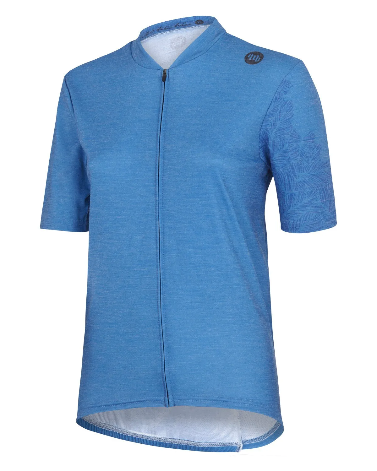 MB Wear Gravel Nature Blue Tree cykeltröja ullblandning