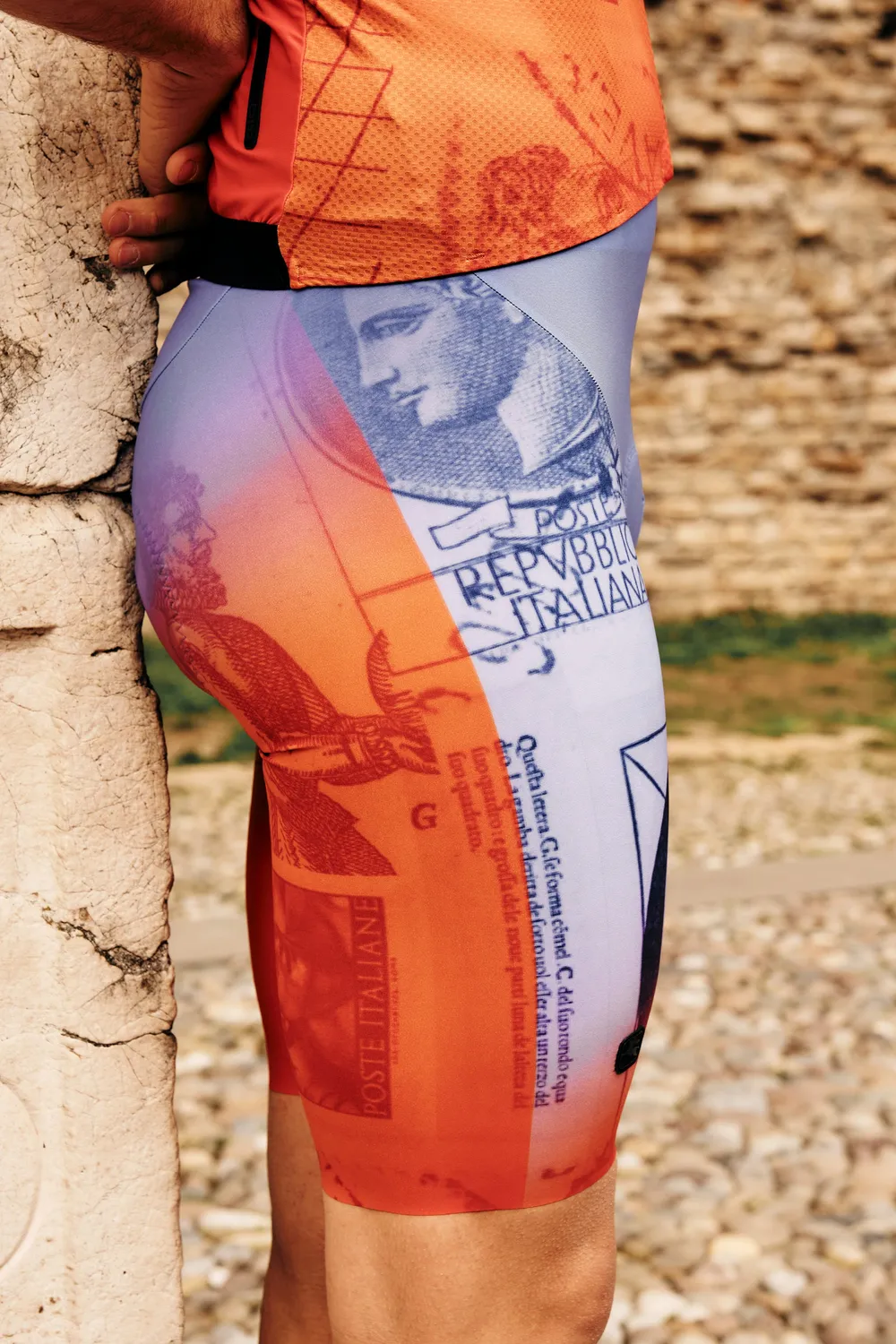 Giordana La Posta Urto bibshorts brun kompression