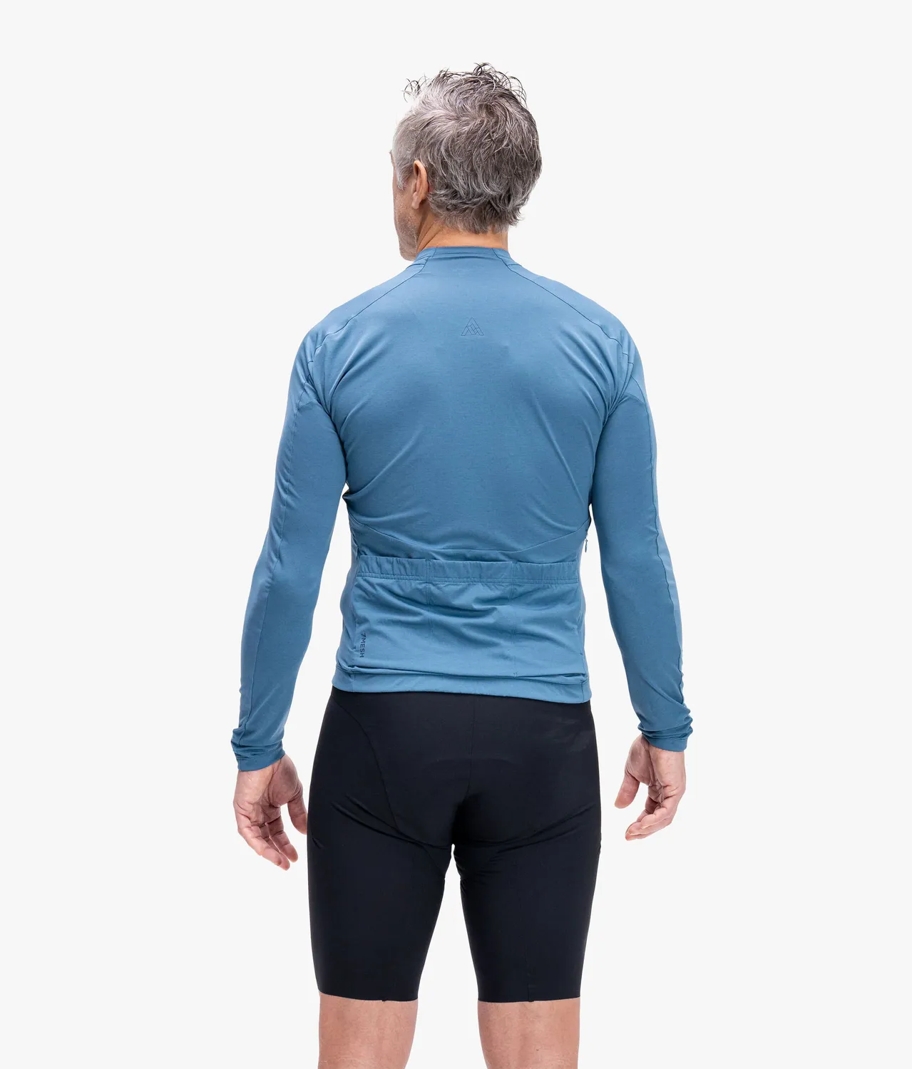 7MESH Atlas Long Sleeve Jersey cykeltröja Lake Blue